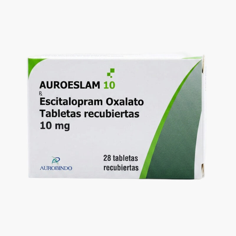 Auroeslam 10 mg Caja x 28 Tabletas Recubiertas