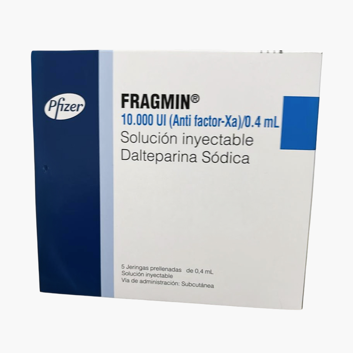 Dalteparina Fragmin 10.000 UI x 5 Ampollas 0.4 ml
