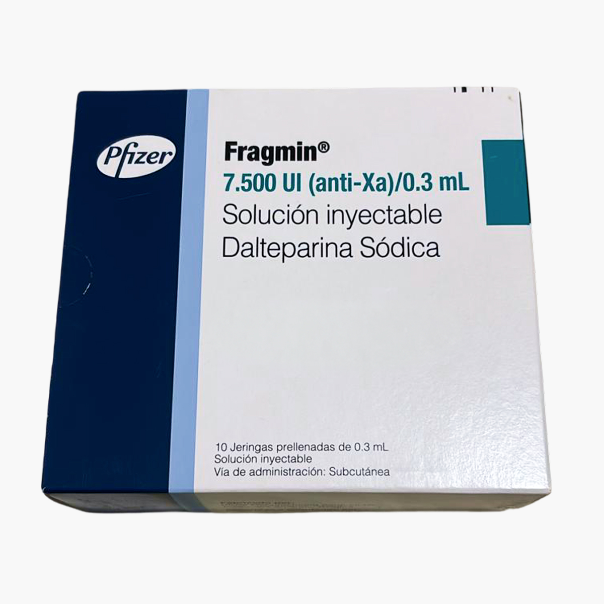 Dalteparina Fragmin® 7.500 UI x 10 Ampollas 0.3 ml